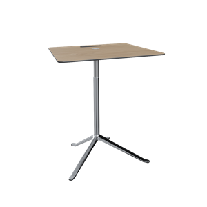 Fritz Hansen Little Friend KS13 Sidebord Justerbar Højde Eg/Poleret Aluminium