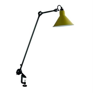 Lampe Gras N201 Bordlampe Mat Sort & Mat Gul