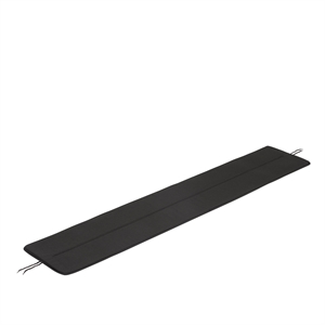 Muuto Linear Pude Til Steel Bænk Sort 170 cm