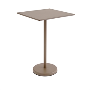 Muuto Linear Steel Café Havebord 105x70 cm Taupe