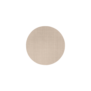 Louise Roe Found 05 Gulvtæppe Ø220 Sanded Beige