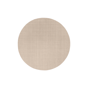 Louise Roe Found 06 Gulvtæppe Ø320 Sanded Beige
