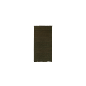 Louise Roe Found 01 Gulvtæppe 90x180 Mosgrøn
