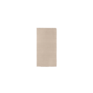 Louise Roe Found 01 Gulvtæppe 90x180 Sanded Beige