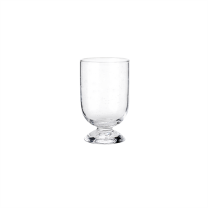 Louise Roe Bubble Vandglas Høj 450ml Klar/Bobler