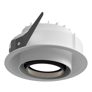 Louis Poulsen LP70 Semi-Recessed Loftlampe Ø10,5 2700K & Dali Hvid