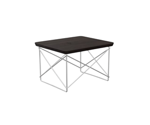 Vitra LTR Sofabord Solid Mørk Eg/Krom