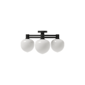 LYFA MEMOIR 120 III Loftlampe Sort/Opal