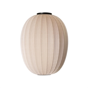 Made By Hand Knit-Wit High/Oval Loftlampe Ø65 Sand Stone