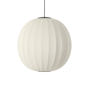 Made By Hand Knit-Wit Round Pendel Ø75 Pearl White LED