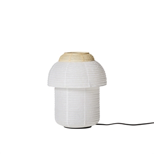Made By Hand Papier Double Bordlampe Ø30 Soft Yellow