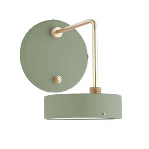 Made By Hand Petite Machine Væglampe 02 Mosgrøn