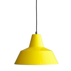 Made By Hand Værkstedslampe Pendel Gul W3