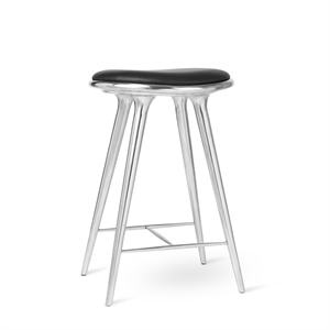 Mater High Stool Barstol Genbrugt Aluminium 69cm