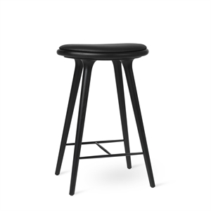 Mater High Stool Barstol Sort Bejdset Eg 69cm
