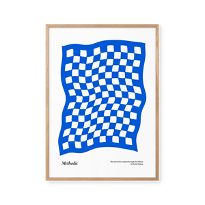 Peléton Methodic Blue 50x70 Plakat