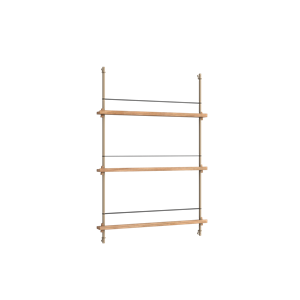 Moebe Magazine Shelving MS.115.1 Eg/Warm Grey