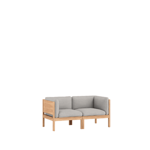 MOEBE Modular 2-Personers Sofa Med Sider Autum 101