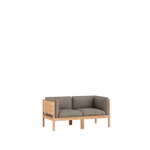 MOEBE Modular 2-Personers Sofa Med Sider Autum 331