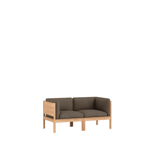 MOEBE Modular 2-Personers Sofa Med Sider Autum 361