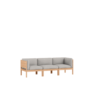 MOEBE Modular 3-Personers Sofa Med Sider Autum 101