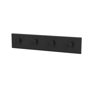 Montana Coat Racks 4 Knagerække 05-Black