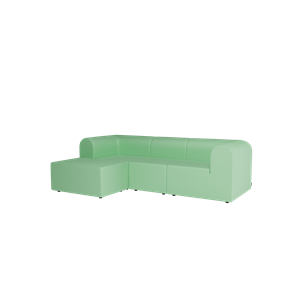 Montana Paradigm 3-Personers Sofa Med Puf Venstre HE0912-Hero912