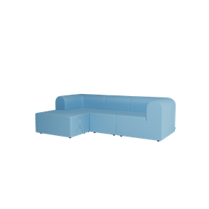 Montana Paradigm 3-Personers Sofa Med Puf Venstre N66266-Nobel66266