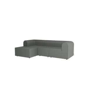 Montana Paradigm 3-Personers Sofa Med Puf Venstre R123-Remix123