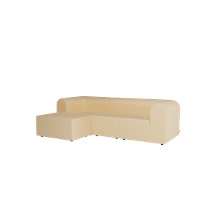 Montana Paradigm 3-Personers Sofa Med Puf Venstre S240-Steelcut240