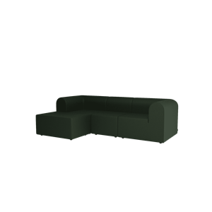 Montana Paradigm 3-Personers Sofa Med Puf Venstre S975-Steelcut975