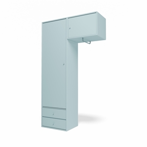 Montana Selection Attire II Garderobeskab Med Ophæng 148-Flint