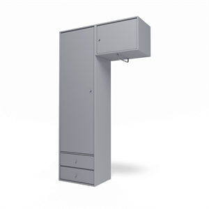 Montana Selection Attire II Garderobeskab Med Ophæng 100-Graphic