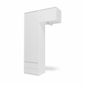 Montana Selection Attire II Garderobeskab Med Ophæng 101-NewWhite