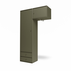 Montana Selection Attire II Garderobeskab Med Ophæng 139-Oregano