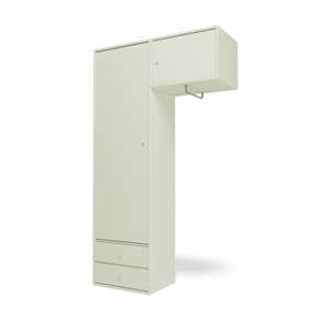 Montana Selection Attire II Garderobeskab Med Ophæng 140-Pomelo