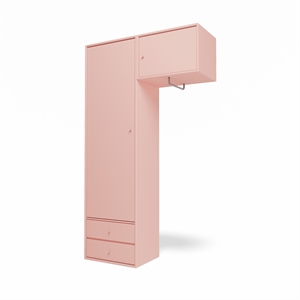 Montana Selection Attire II Garderobeskab Med Ophæng 167-Ruby