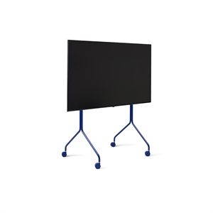Pedestal Moon Rollin' Tall TV-Stander Ultra Marine