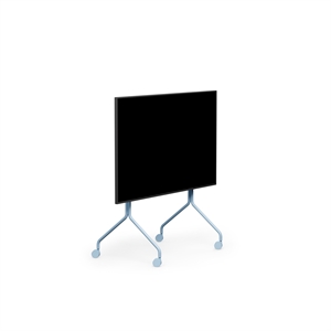 Pedestal Moon Rollin' TV Stander Powder Blue