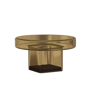 NORR11 Naked Sofabord H30 Amber/Glas