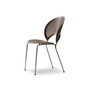 Fredericia Furniture Trinidad Spisebordsstol Valnød/Krom