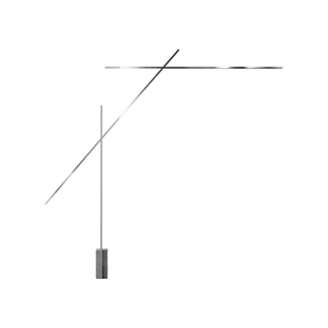 Nemo Flamingo Gulvlampe 2700K Krom
