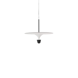 New Works Kantarell Pendel Ø60 Sort/Hvid