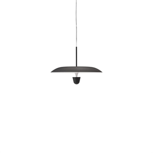 New Works Kantarell Pendel Ø55 Sort/Hvid