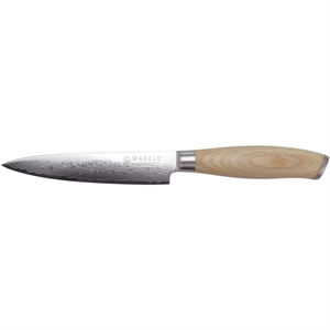 Mareld Akio Japanese Universalkniv 13 cm Lys Træ