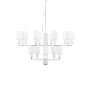 Normann Copenhagen Amp Lysekrone Hvid & Hvid