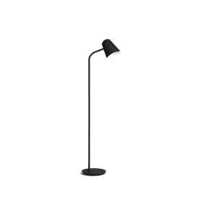 Northern Me Gulvlampe med Dæmper Sort