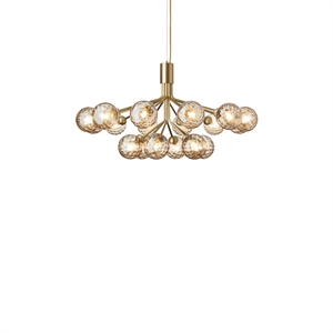 Nuura Apiales 18 Lysekrone Børstet Messing/Optic Gold