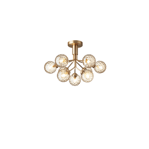 Nuura Apiales 9 Loftlampe Børstet Messing/Optic Gold