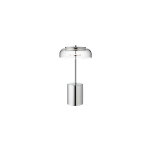 Nuura Blossi Transportabel Lampe Mini Krom/Klar